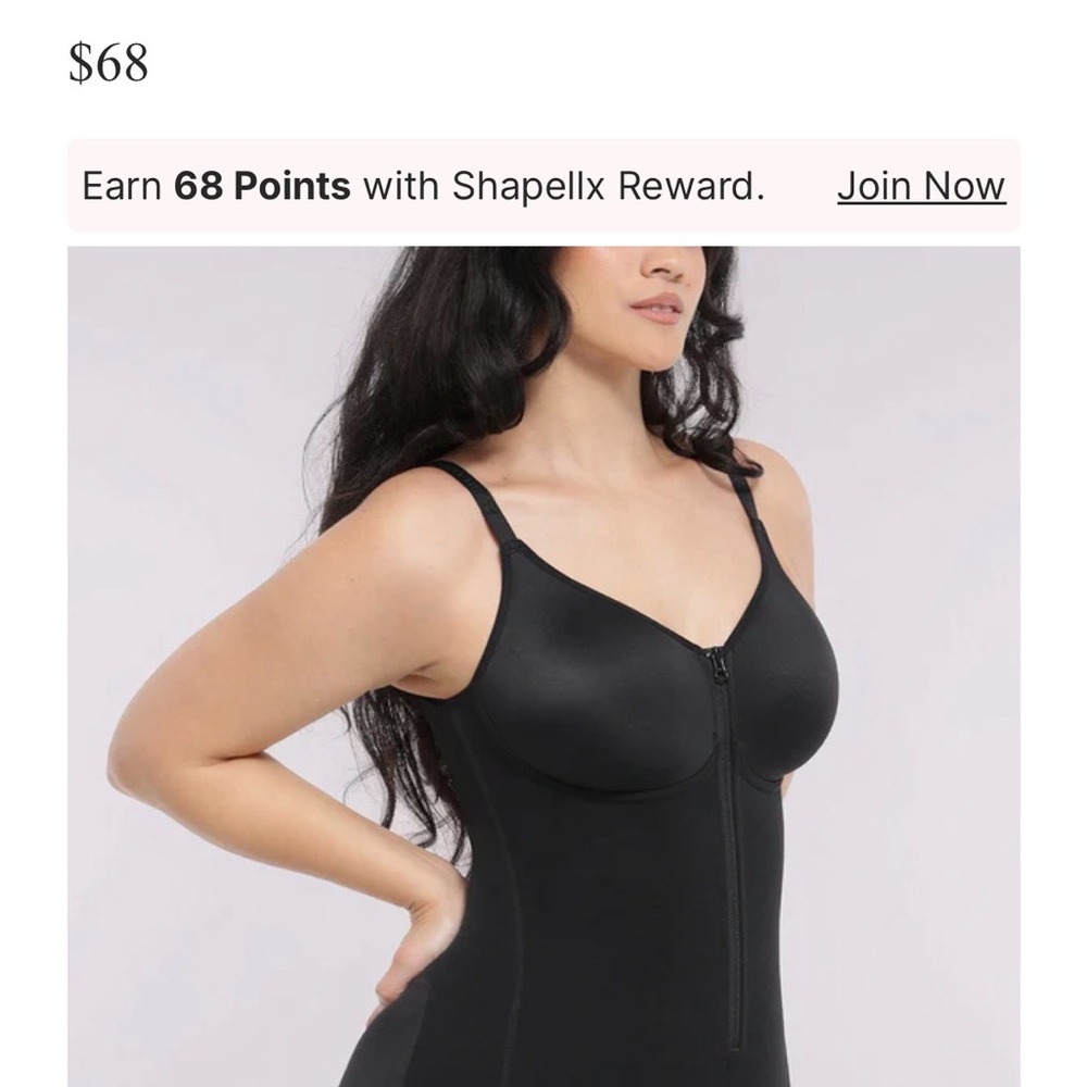 Sleek Black Shapewear Bodysuit - Picture 4 of 6